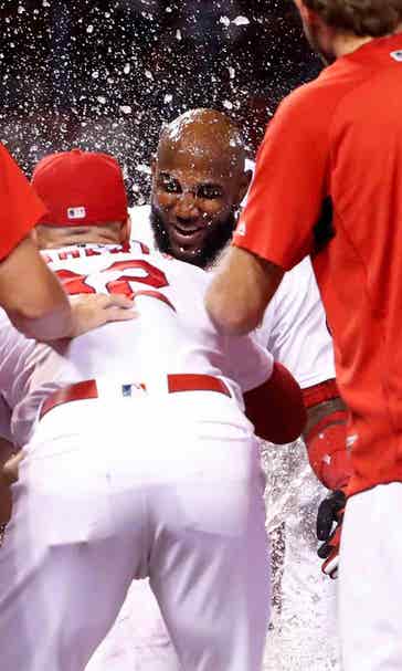 Ozuna hits first career walk-off homer to lift Cards to 5-4 win over Rockies in 10 innings